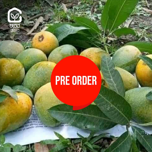 হিমসাগর আম/Himsagar Mango-২৫ কেজি (প্যাকেজিং এবং ডেলিভারিসহ)